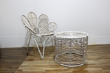 Rattan Furniture (Coffee Table+Chair) - BH3406A-2WH