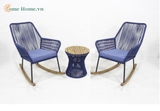 Modern Rope Woven Outdoor Sofa Set with Cushions-CH5463(set)