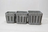 Woven Baskets for Storage, Wicker Storage Basket - CH3837A-3MC