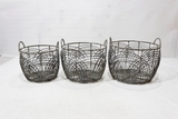 Woven Baskets for Storage, Wicker Storage Basket - CH3980A-3GY