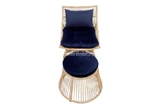SOFA PE RATTAN WICKER FURNITURE - CH4211B-2BR