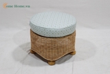 Modern Minimalist Stool – Ideal for Living Room or Bedroom - CH4262A-1NA