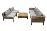 SOFA PE RATTAN WICKER FURNITURE - CH4275A-4BR