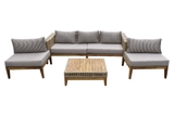 SOFA PE RATTAN WICKER FURNITURE - CH4275A-4BR