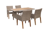 SOFA PE RATTAN WICKER FURNITURE - CH4278A-5GY