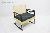 Plastic Rattan Sofa Set for Garden and Patio-CH5459A-3YL