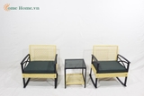 Plastic Rattan Sofa Set for Garden and Patio-CH5459A-3YL