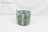 Poly rattan Storage basket, Wicker Basket - CH3865C-3GR