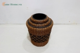Wholesale Handwoven Plastic Rope Planter Basket - Vietnam Factory-CH4380D-3MC