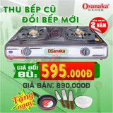 Đổi bếp gas Osanaka - T8TA