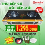 Đổi bếp gas Osanaka - 1120