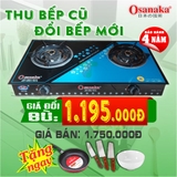 Đổi bếp gas Osanaka - 1377