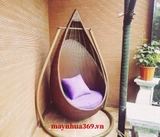 Xích đu mây nhựa giọt nước LT 611 - LIên Thắng 0949.326.369