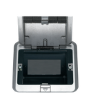 Bộ ổ cắm âm sàn chưa lắp thiết bị (nắp nhôm, IP-44) - DUF1200LTK-1