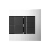 Bộ 5 công tắc 2 chiều có đèn báo - WTEGP55582S-1-G