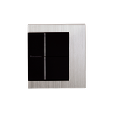 Bộ 2 công tắc 2 chiều có đèn báo (chuẩn BS) - WTFBP52562S-1-G/SP