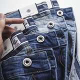 Quần jean Dusty Tailor chính hãng màu xanh trung wash