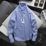 Áo sơ mi Dusty Tailor chambray xanh biển