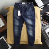 Quần jean Dusty Tailor jean đậm wash dơ