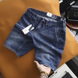 Quần short jean Dusty Tailor xanh đậm túi xéo