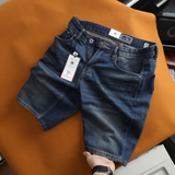 Quần short jean Dusty Tailor trơn wash dơ