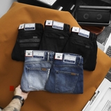 Quần short jean Dusty Tailor xám đậm rách