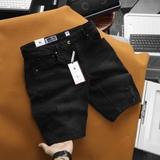 Quần short jean Dusty Tailor xám đậm rách