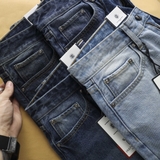 Quần short jean Dusty Tailor xanh sáng basic