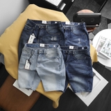 Quần short jean Dusty Tailor xanh sáng basic