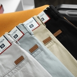 Quần short kaki Dusty Tailor xám nhạt