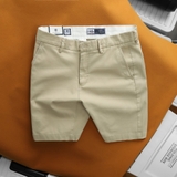 Quần short kaki Dusty Tailor kem vàng