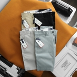 Quần short kaki Dusty Tailor xanh nhạt
