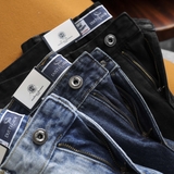 Quần short jean Dusty Tailor wash dơ