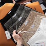 Quần short kaki dây rút  Dusty Tailor màu kem