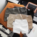 Quần short kaki dây rút  Dusty Tailor màu xám