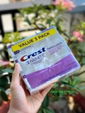 Lốc 3 cây Kem đánh răng Crest 3D White Brilliance Vibrant Peppermint (116gr) - MADE IN USA.