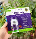 Viên ngậm Natrol Melatonin Sleep 5mg (250 viên) - MADE IN USA.