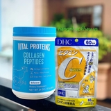 COMBO COLLAGEN THỦY PHÂN VÀ VITAMIN C DHC