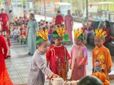 Hoạt động Giỗ Tổ Hùng Vương tại Mầm non Thanh Bình