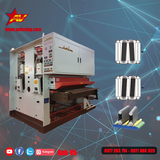 MÁY CHÀ NHÁM 2 TRỤC 1 MẶT  HML