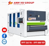 MÁY CHÀ NHÁM 3 TRỤC 1 MẶT HML
