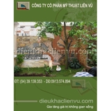 tiểu cảnh sân vườn mini