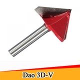 Dao khắc 3D V chóp nón