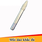 Dao khắc đá không gắn hợp kim