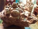 TƯỢNG DI LẶC CẦM GẬY NHƯ Ý (MSP: DL 76)