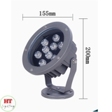 ĐÈN CHIẾU CÂY 9W- MÀU VÀNG(3000K) & ĐỔI MÀU(RGB)