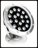 ĐÈN LED ÂM NƯỚC 18W NGỒI (ĐẾ) -RGB Đổi Màu