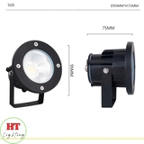 ĐÈN CẮM CỎ 10W- 3000K MÀU VÀNG