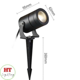 ĐÈN CẮM CỎ 15W-SPORT- 3000K MÀU VÀNG