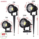 ĐÈN CẮM CỎ 7W- 3000K MÀU VÀNG